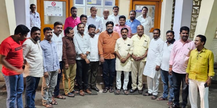 स्व. विनायकराव मेटे यांचा पुतळा बीड येथे उभारण्यात यावा या मागणीसाठी व्यापक बैठक संपन्न