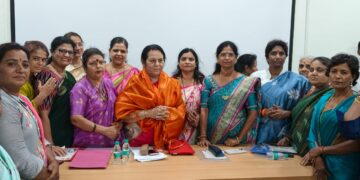शिवसेना महिला विभाग प्रमुखांसाठी व पदाधिकाऱ्यांसाठी मार्गदर्शन कार्यशाळा संपन्न