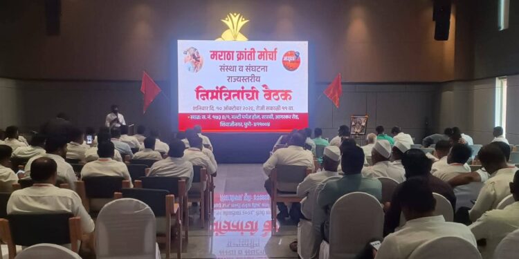 मराठा समाजाच्या प्रश्नांवर आठ दिवसांत निर्णय घ्या; अन्यथा शिर्डीत पुढील बैठक घेऊन जाब विचारणार!